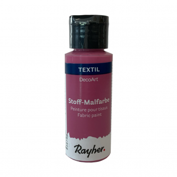 Barva na textil Rayher 59ml - růžová - 274